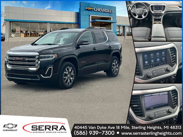Black (Ebony Twilight Metallic) 2022 GMC Acadia SUV / Crossover Four-Wheel Drive 9-Speed Automatic