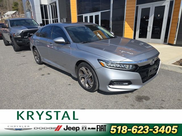 Lunar Silver Metallic 2020 Honda Accord 1.5T EX FWD Sedan Front-Wheel Drive Continuously Variable Transmission