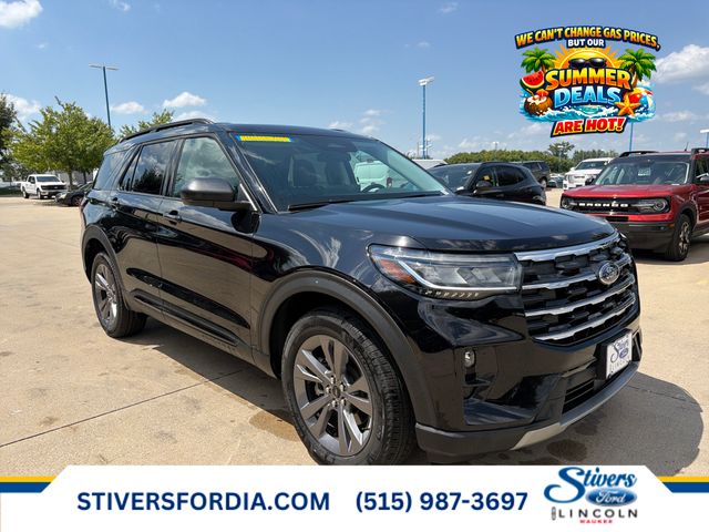 Agate Black Metallic 2026 Ford Explorer SUV / Crossover All-Wheel Drive Automatic
