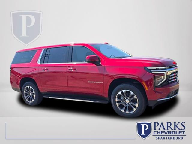 Radiant Red 2026 Chevrolet Suburban SUV / Crossover Four-Wheel Drive 