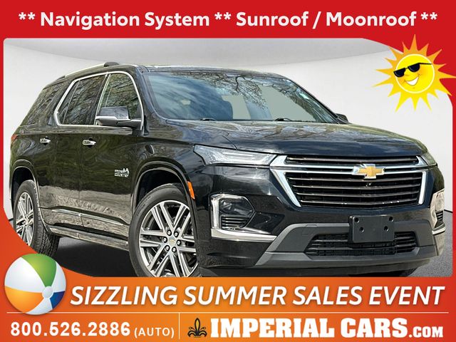 Mosaic Black Metallic 2023 Chevrolet Traverse SUV / Crossover Four-Wheel Drive 9-Speed Automatic
