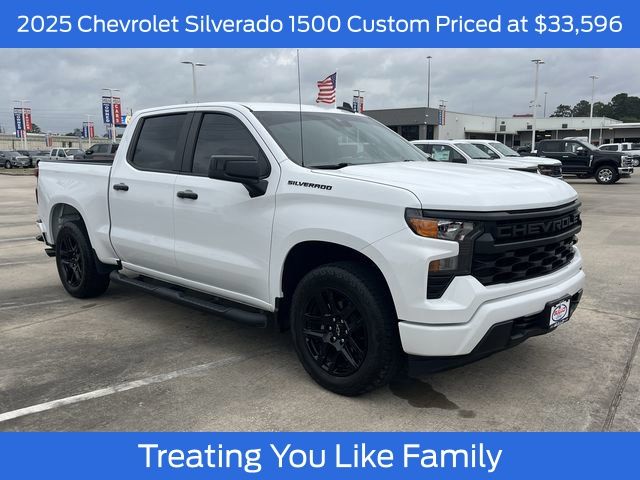  2025 Chevrolet Silverado 1500 Custom Crew Cab RWD   