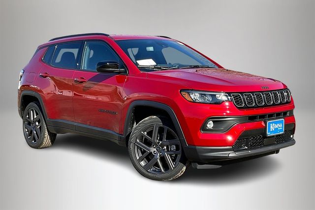 Red Hot Pearlcoat 2026 Jeep Compass Latitude 4WD SUV / Crossover Four-Wheel Drive 8-Speed Automatic