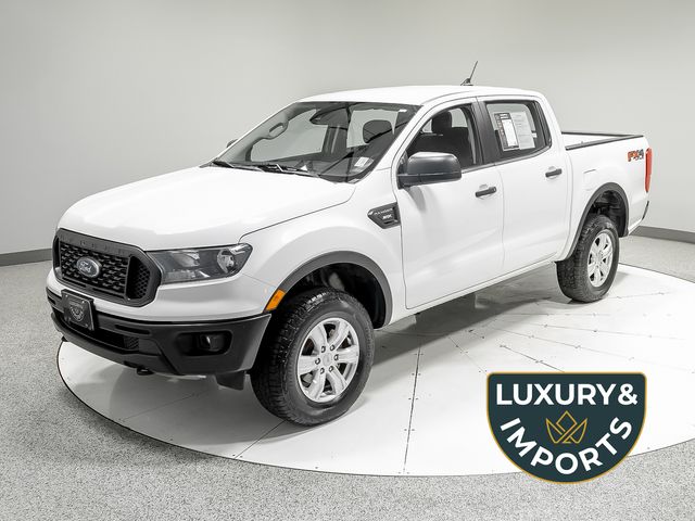 Oxford White 2021 Ford Ranger XL SuperCrew 4WD Pickup Truck Four-Wheel Drive Automatic