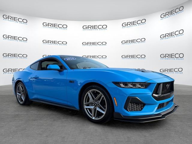 Grabber Blue Metallic 2024 Ford Mustang Coupe Rear-Wheel Drive Automatic