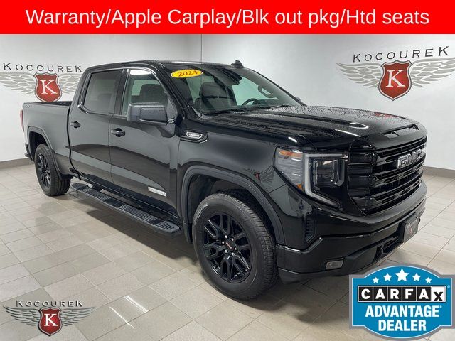 Onyx Black 2024 GMC Sierra 1500 Pickup Truck Four-Wheel Drive 8-Speed Automatic