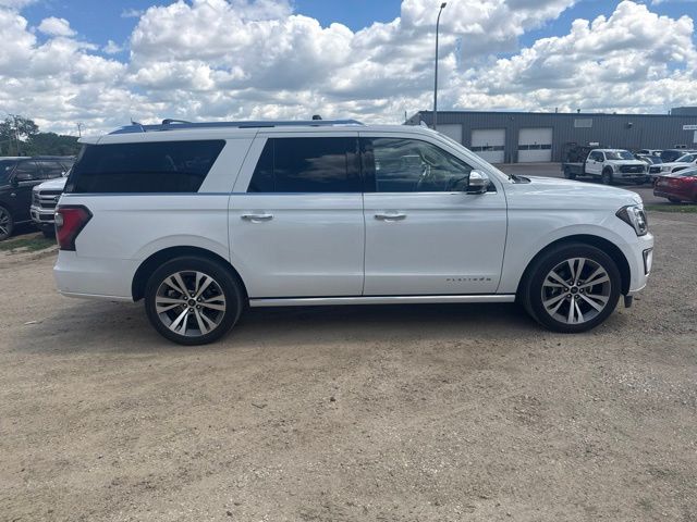 2020 White Ford Expedition Max Platinum 4X4 SUV