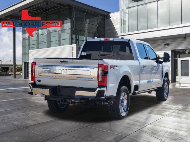 2024 Star White Metallic Tri-Coat Ford Super Duty F-250 SRW King Ranch 4X4 Truck