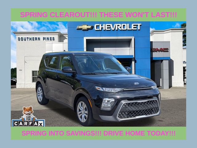 Cherry Black 2021 Kia Soul LX FWD SUV / Crossover Front-Wheel Drive Continuously Variable Transmission