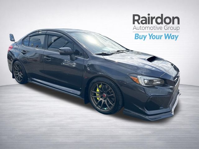 Dark Gray Metallic 2019 Subaru WRX STI AWD Sedan All-Wheel Drive 6-Speed Manual