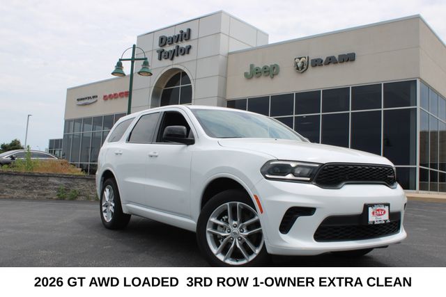 White Knuckle Clearcoat 2026 Dodge Durango SUV / Crossover All-Wheel Drive 8-Speed Automatic