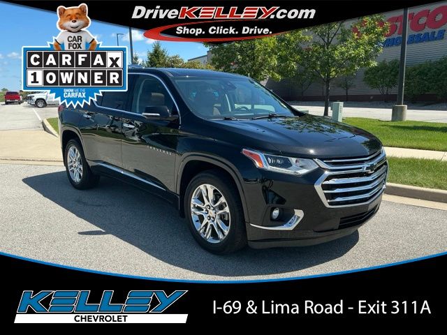 Mosaic Black Metallic 2019 Chevrolet Traverse SUV / Crossover Four-Wheel Drive 9-Speed Automatic