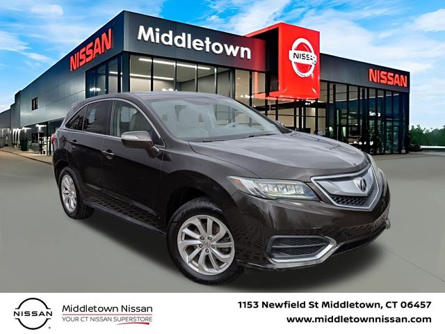 Crystal Black Pearl 2017 Acura RDX SUV / Crossover All-Wheel Drive 6-Speed Automatic