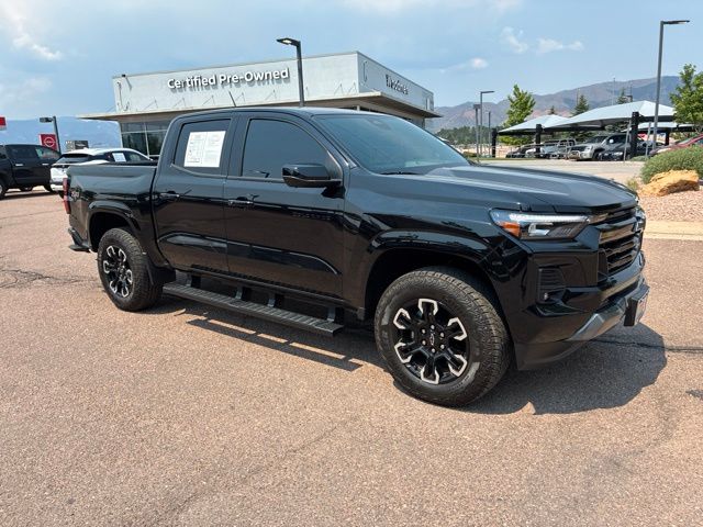 Black 2024 Chevrolet Colorado Pickup Truck Four-Wheel Drive 8-Speed Automatic