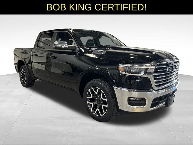 2025 Ram 1500 Laramie Black at Bob King Buick GMC