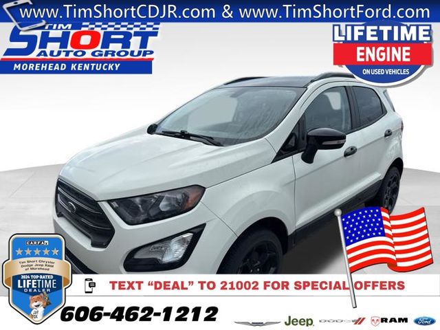 Diamond White 2022 Ford EcoSport SUV / Crossover All-Wheel Drive 6-Speed Automatic