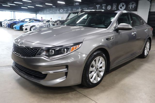 Gray 2017 Kia Optima EX Sedan Front-Wheel Drive Automatic