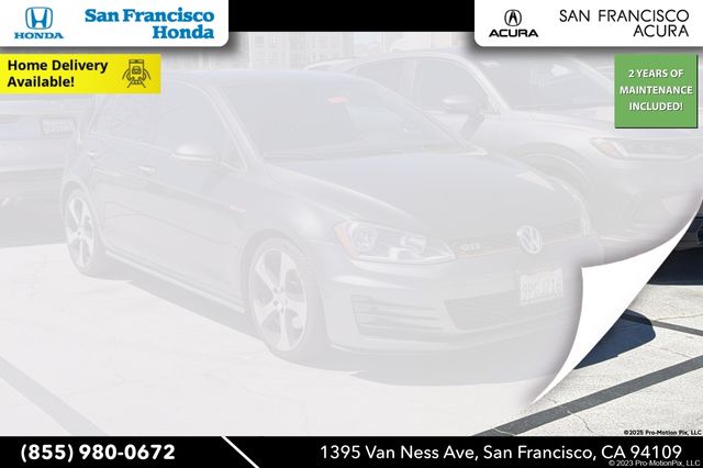 Carbon Steel Gray Metallic 2016 Volkswagen Golf GTI 2.0T S 4-Door FWD Hatchback Front-Wheel Drive 6-Speed Manual