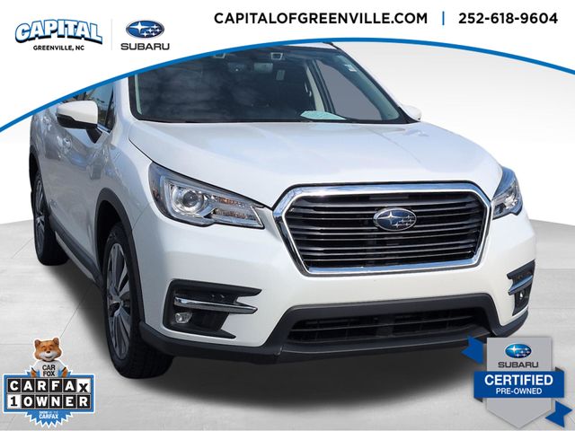 Crystal White Pearl 2021 Subaru Ascent Limited 7-Passenger AWD SUV / Crossover All-Wheel Drive Continuously Variable Transmission