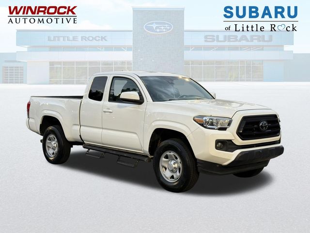 Super White 2020 Toyota Tacoma Pickup Truck 4X2 6-Speed Automatic