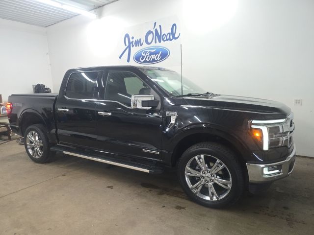 Black Metallic 2024 Ford F-150 Pickup Truck Four-Wheel Drive Automatic