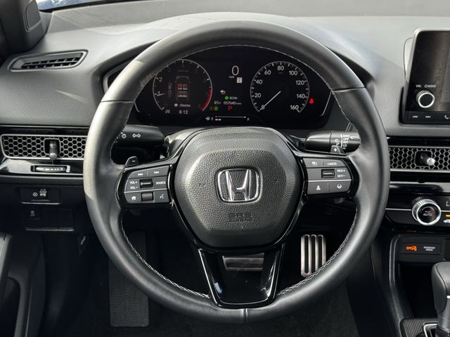 2025 Honda Civic Sport White at Shottenkirk Kia Fort Bend