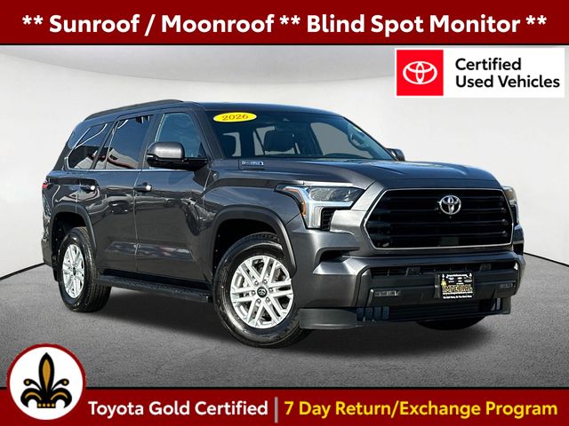 Magnetic Gray Metallic 2026 Toyota Sequoia SUV / Crossover Four-Wheel Drive Automatic