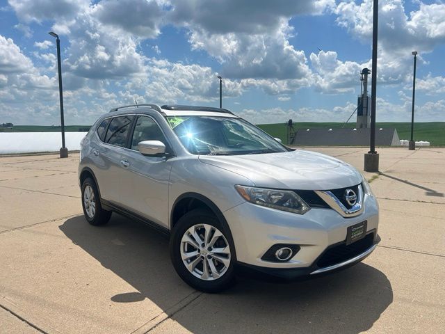 Brilliant Silver 2014 Nissan Rogue SUV / Crossover All-Wheel Drive Continuously Variable Transmission