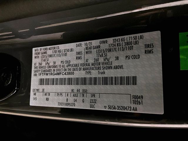 2021 Ford F-150 Raptor Gray at Bob Ruth Ford