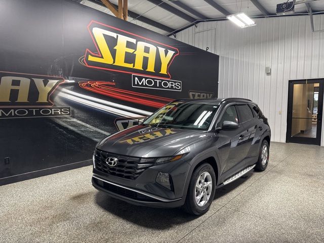 Portofino Gray 2022 Hyundai Tucson SEL FWD SUV / Crossover Front-Wheel Drive 8-Speed Automatic