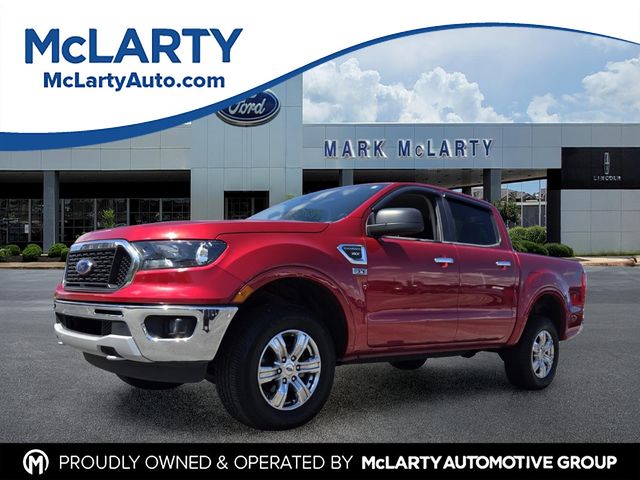 Red Metallic 2021 Ford Ranger XLT SuperCrew 4WD Pickup Truck Four-Wheel Drive Automatic
