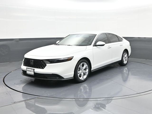 White 2024 Honda Accord LX FWD Sedan Front-Wheel Drive Continuously Variable Transmission