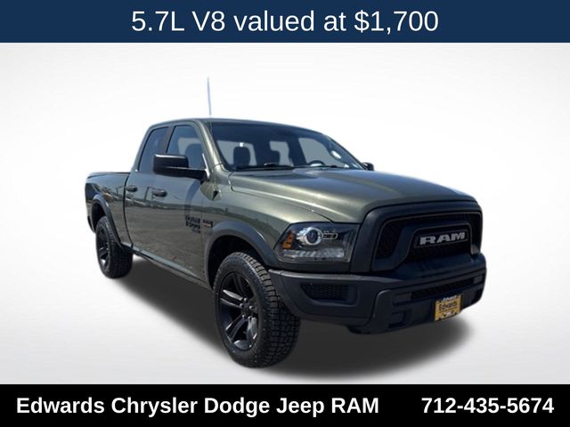 Olive Green Pearlcoat 2021 RAM 1500 Pickup Truck Four-Wheel Drive 8-Speed Automatic