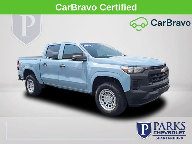 Snowdrift Metallic 2025 Chevrolet Colorado Pickup Truck 4X2 8-Speed Automatic