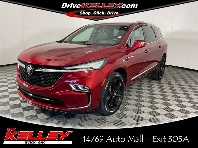 Cherry Red Tintcoat 2024 Buick Enclave SUV / Crossover Four-Wheel Drive 9-Speed Automatic