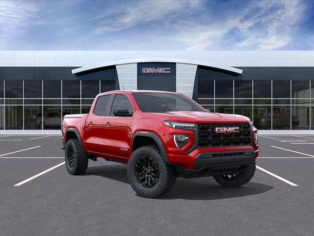 Volcanic Red Tintcoat 2026 GMC Canyon Elevation Crew Cab 4WD Pickup Truck Four-Wheel Drive 8-Speed Automatic