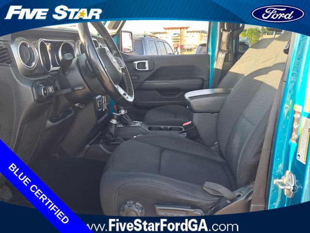 Certified Used 2020 Beige Jeep Unlimited Sahara image 13