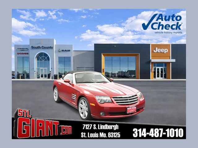 Blaze Red Crystal Pearl 2007 Chrysler Crossfire Limited Roadster RWD Convertible Rear-Wheel Drive 5-Speed Automatic