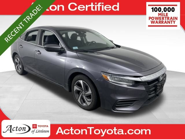 Gray (Modern Steel Metallic) 2019 Honda Insight LX Sedan FWD Sedan Front-Wheel Drive Continuously Variable Transmission