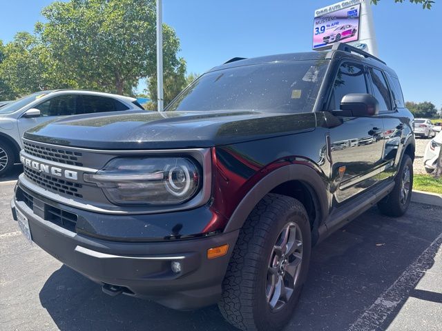 Shadow Black 2023 Ford Bronco Sport Badlands AWD SUV / Crossover All-Wheel Drive 8-Speed Automatic