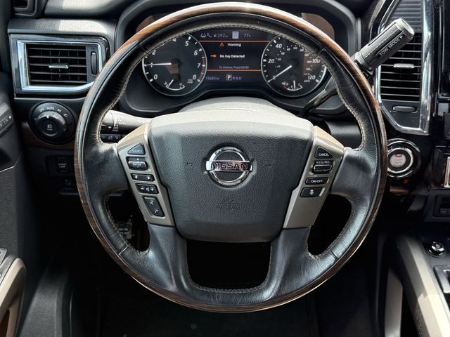 2021 Nissan Titan Platinum Reserve Red at Cook Ford