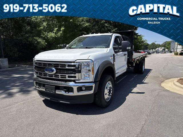 New 2025 White Ford XLT 16FT FLATBED image 5