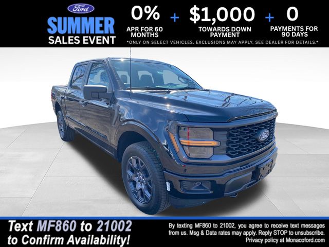 Agate Black Metallic 2026 Ford F-150 Pickup Truck Four-Wheel Drive Automatic