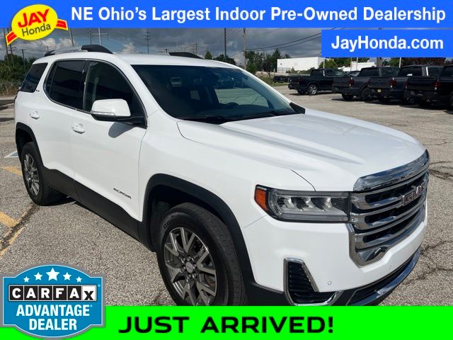 Summit White 2023 GMC Acadia SUV / Crossover Four-Wheel Drive 9-Speed Automatic