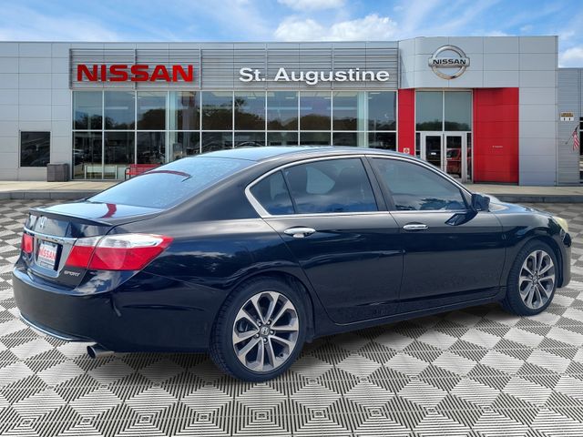Used 2015 Honda Accord Sport with VIN 1HGCR2F55FA167525 for sale in St. Augustine, FL