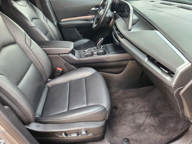 2025 Cadillac XT4 Premium Luxury Silver at Tom Peacock Cadillac