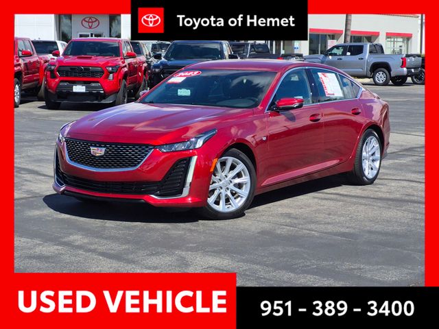 Radiant Red Tintcoat 2023 Cadillac CT5 Luxury RWD Sedan Rear-Wheel Drive Automatic