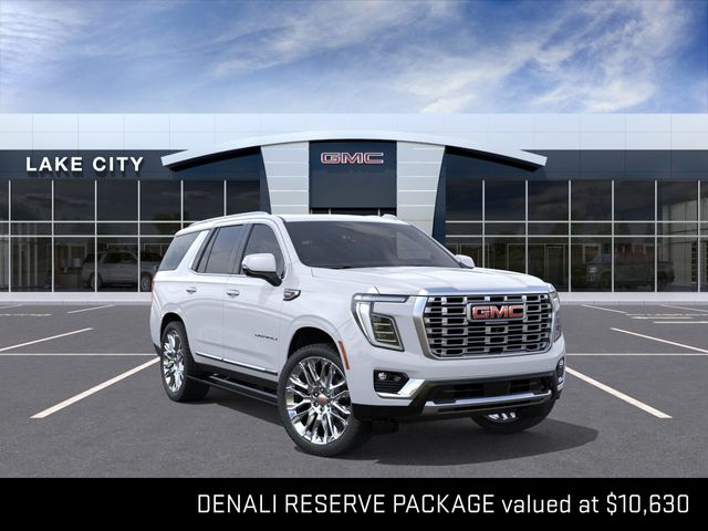 Glacier White Tricoat 2026 GMC Yukon SUV / Crossover Four-Wheel Drive 