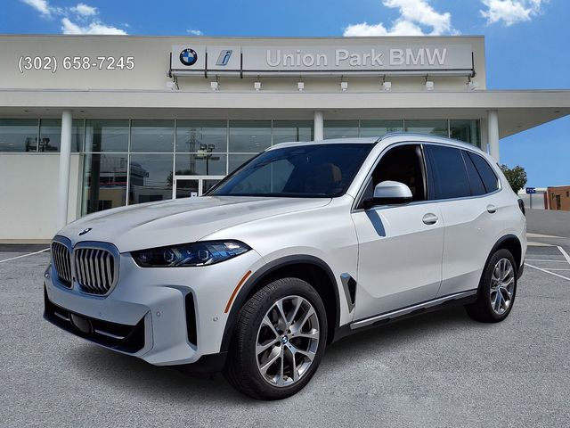 Mineral White Metallic 2025 BMW X5 SUV / Crossover All-Wheel Drive 8-Speed Automatic