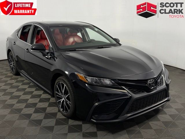 Midnight Black Metallic 2023 Toyota Camry Sedan Front-Wheel Drive 8-Speed Automatic